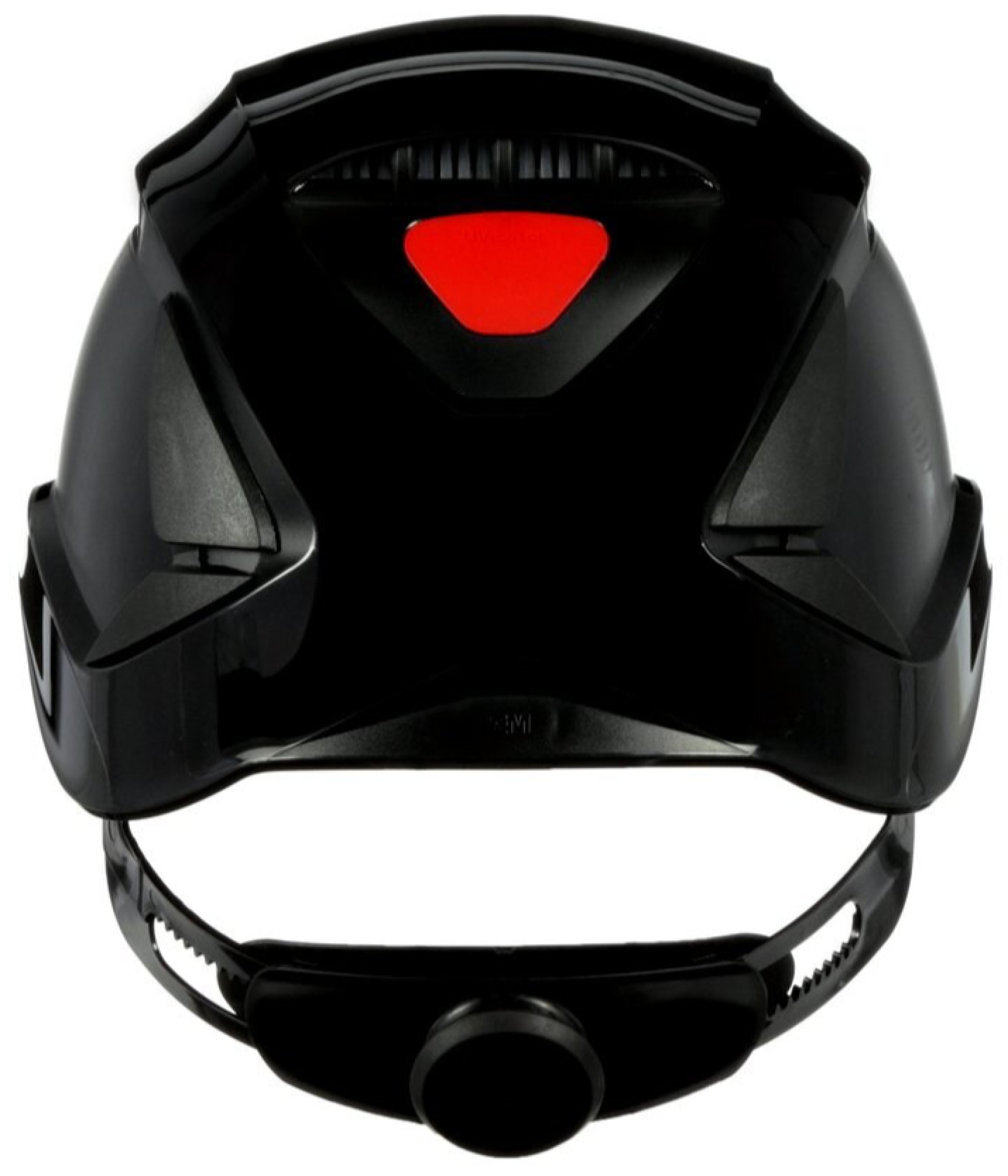 3M™ SecureFit™ Schutzhelm X5500, X5512V-CE, Schwarz, Belüftet, UV Indikator | UVicator™, Ratschensystem & Kunststoff Schweißband, Für Industrie Einsatz