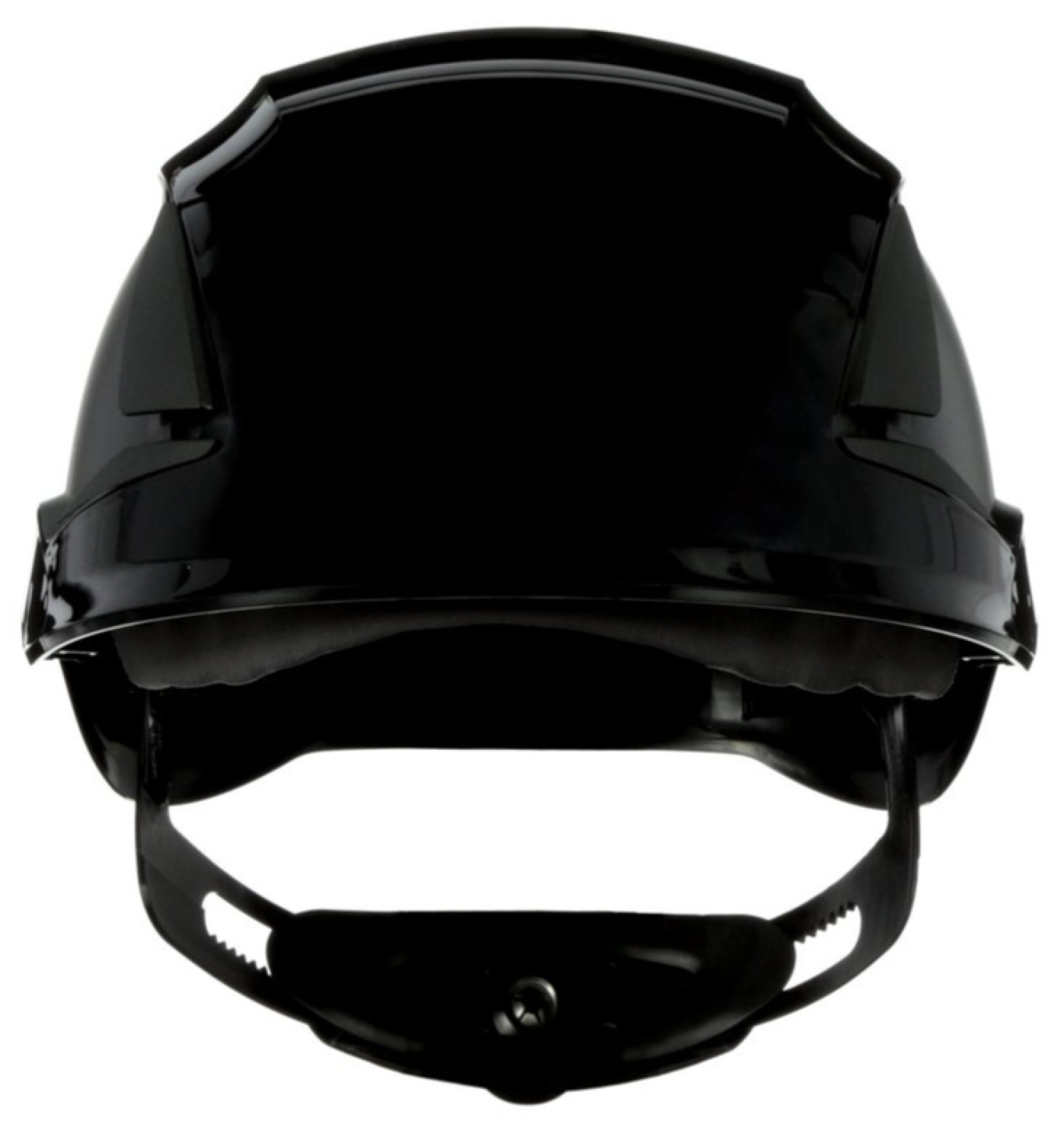 3M™ SecureFit™ Schutzhelm X5500, X5512V-CE, Schwarz, Belüftet, UV Indikator | UVicator™, Ratschensystem & Kunststoff Schweißband, Für Industrie Einsatz