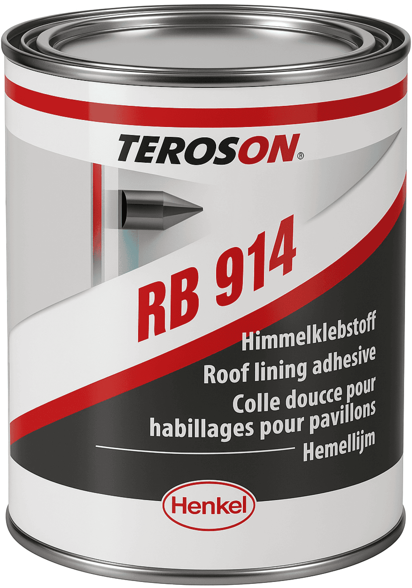 Henkel™ Teroson® SB 914 Lösemittelklebstoff, 680 g, Hellbraun, 2163271, Für Automobilindustrie, PVC-Folien und Kunststoffe