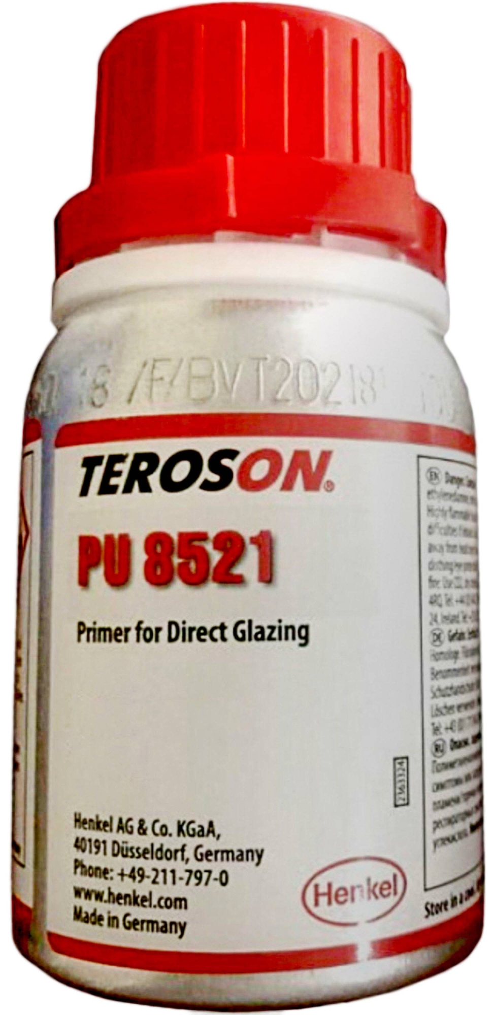 Henkel™ Teroson® PU 8521 Primer, 500 ml, Schwarz, 282191, Zur Vorbehandlung von Glas, Plastik, lackierten und metallischen Oberflächen