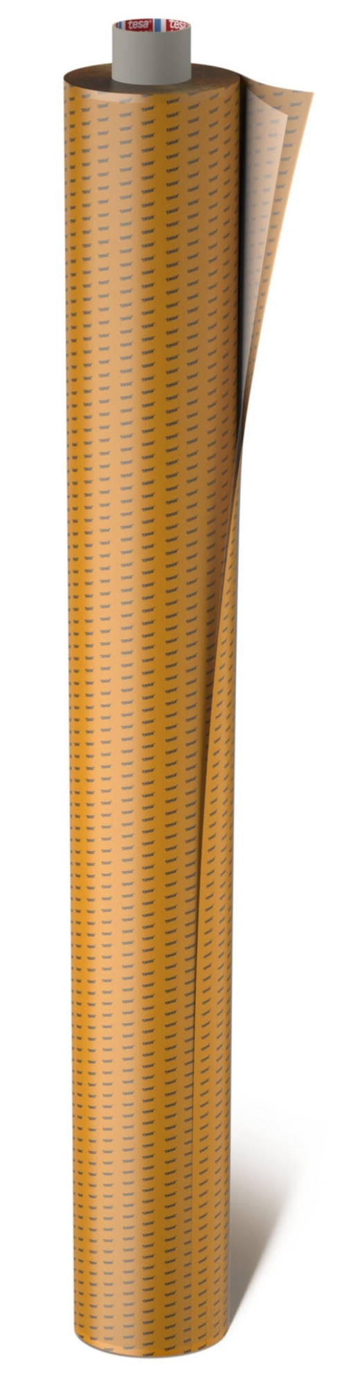 tesa® 4945, 1250 mm x 100 m, 0,05 mm, Transparent, Doppelseitiges Klebeband mit PET Träger