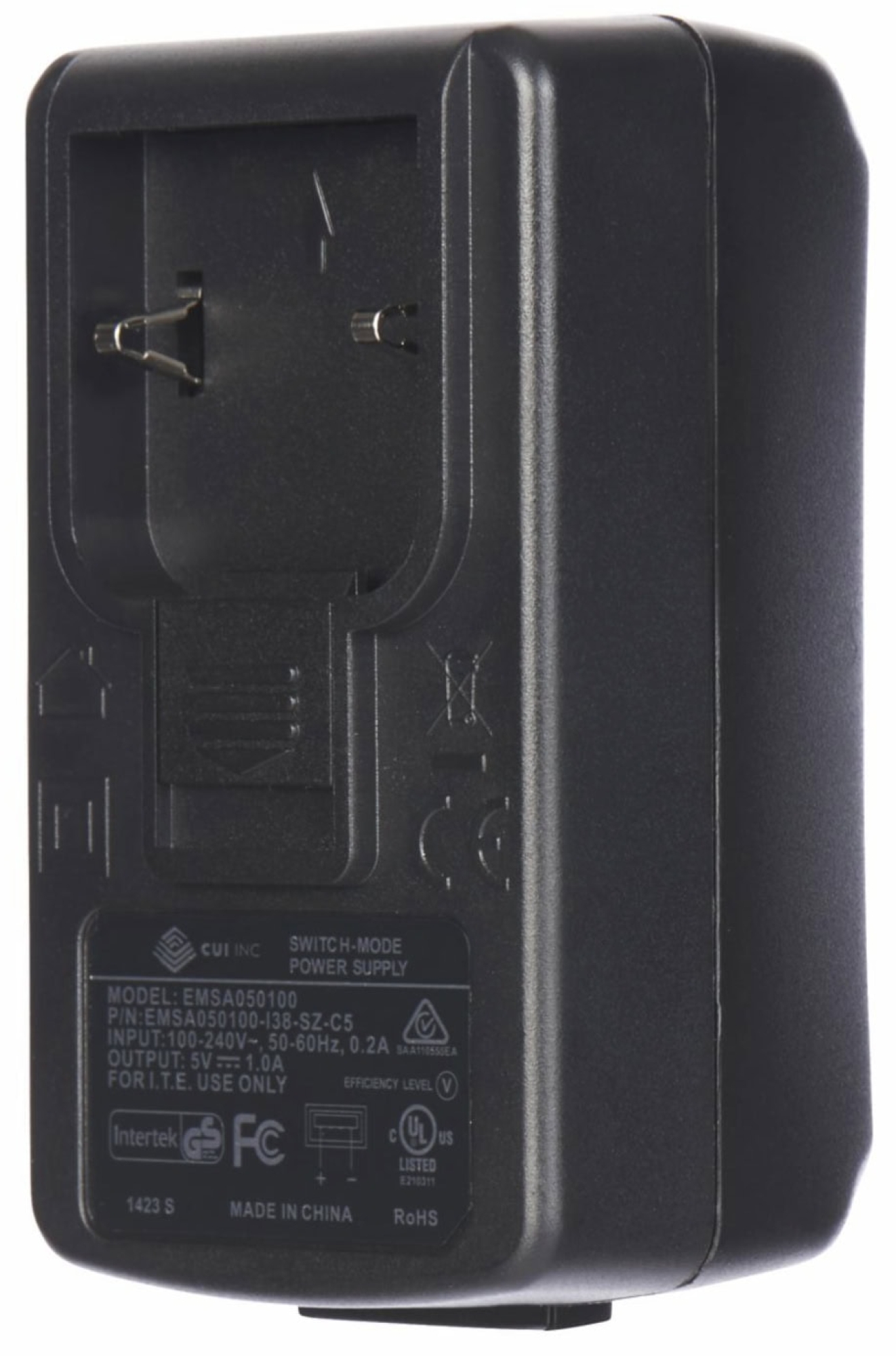 Preview: 3M™ PELTOR™ Netzteil für PELTOR™ Ladekabel FR08, USB-A Ladeanschluss, Multiport für EU/UK Stecker, 230V DC auf USB-A 5V