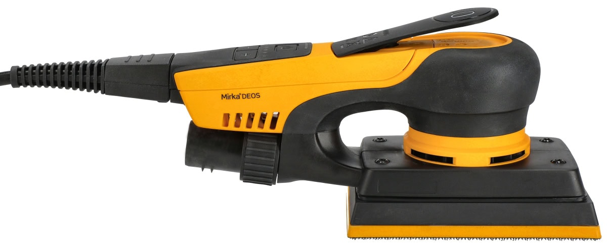 Mirka® DEOS II 353 Elektro Schwingschleifer MID3534044CA, 81 x 133 mm, 3 mm Schleifhub, Zentralabsaugung, 240V, 0,4 PS / 300 Watt, Externe Absaugung