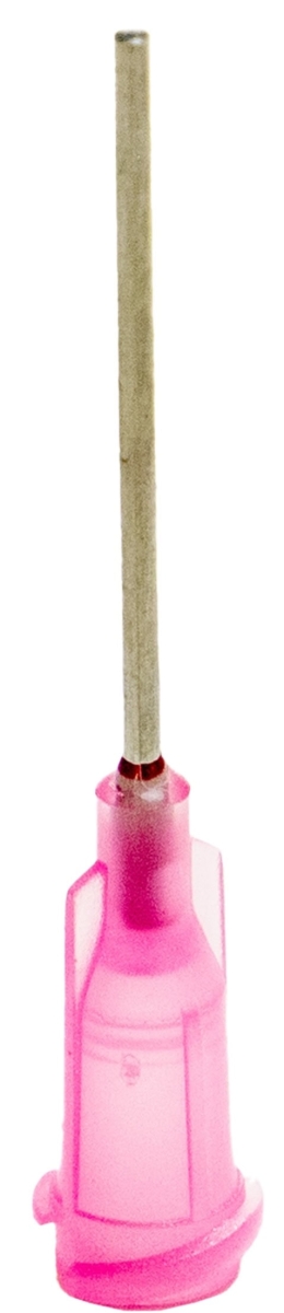 Henkel™ Loctite® Edelstahl Dosiernadel, 2,54 cm (1 Zoll), Pink, 1146079, Packung  à 50 Stk., Zur Applikation von 1K Loctite® Klebstoffen