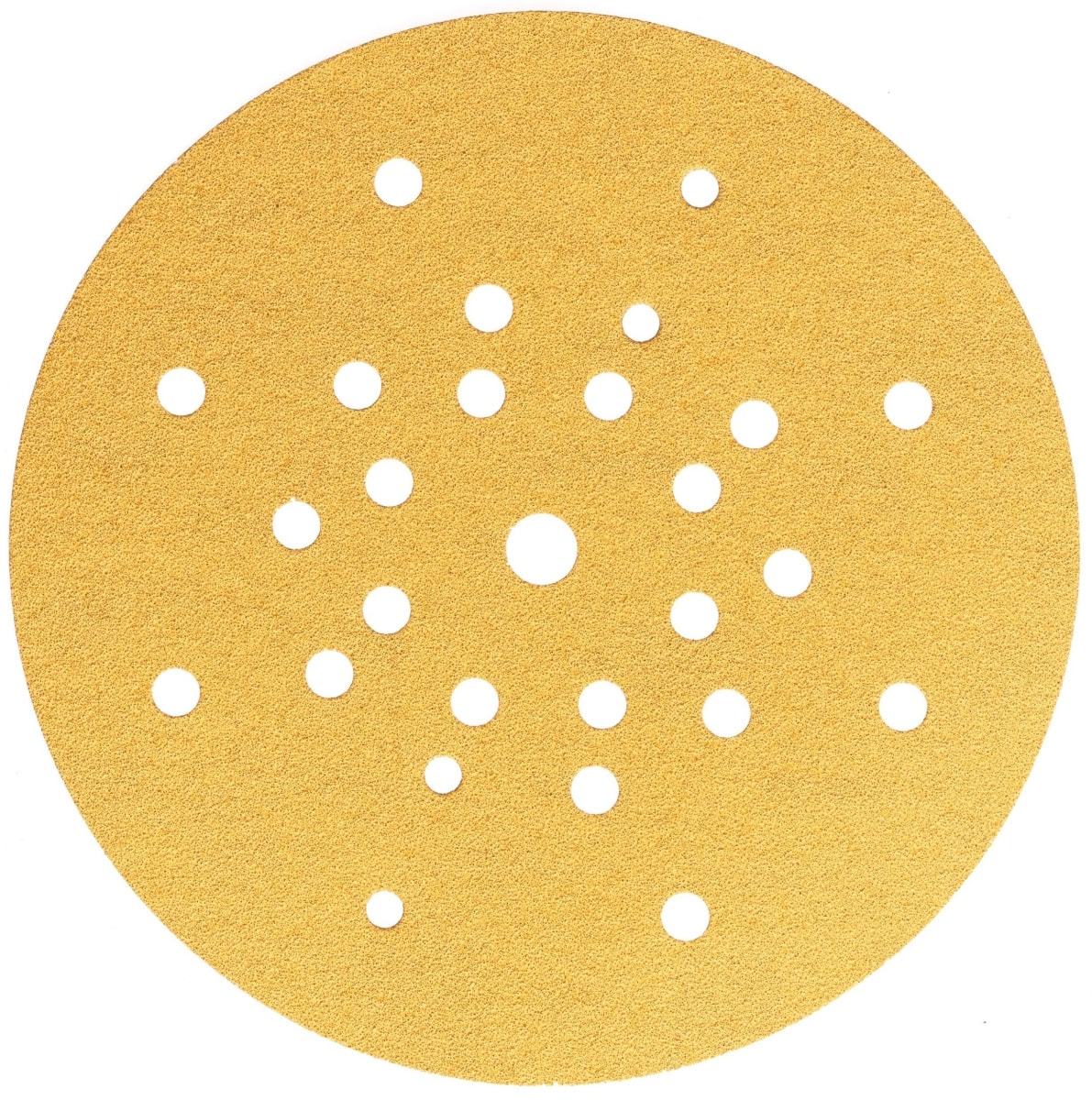 Mirka® Gold 2364802515, Ø 225 mm, P150, 27-fach Gelocht, Kletthaftend, Schleifscheibe mit Aluminiumkorn