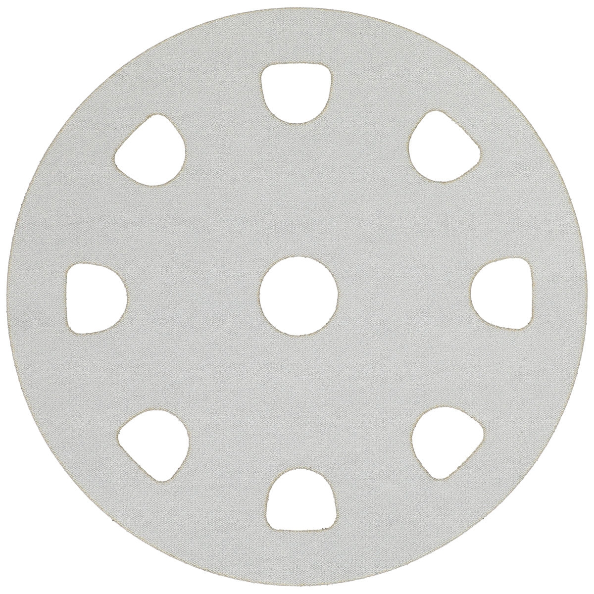 Mirka® Iridium® STYRO Schleifscheiben 246CU02560, Ø 225 mm, P60, 9-fach Gelocht, Kletthaftend, Schleifscheibe mit Keramik- und Aluminiumkorn für den Styropor Schliff