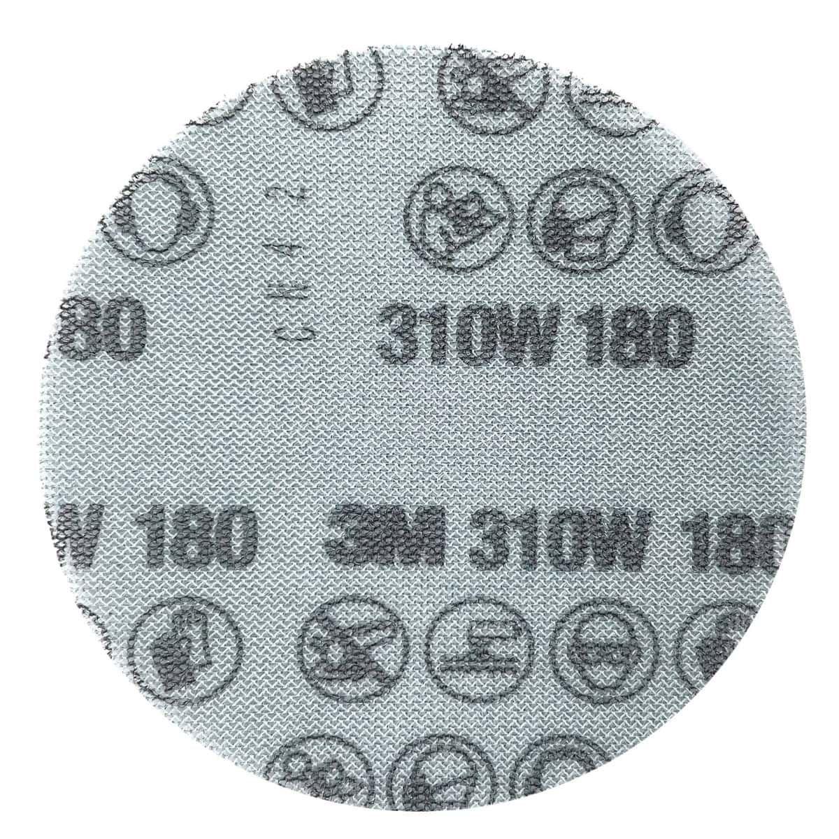 3M™ Xtract™ Cubitron™ II 310W 33988, Ø 200 mm, 180+, Ungelocht, 6.000 U/Min., Gitternetz, Kletthaftend, Schleifscheibe mit Präzisions-Keramikkorn
