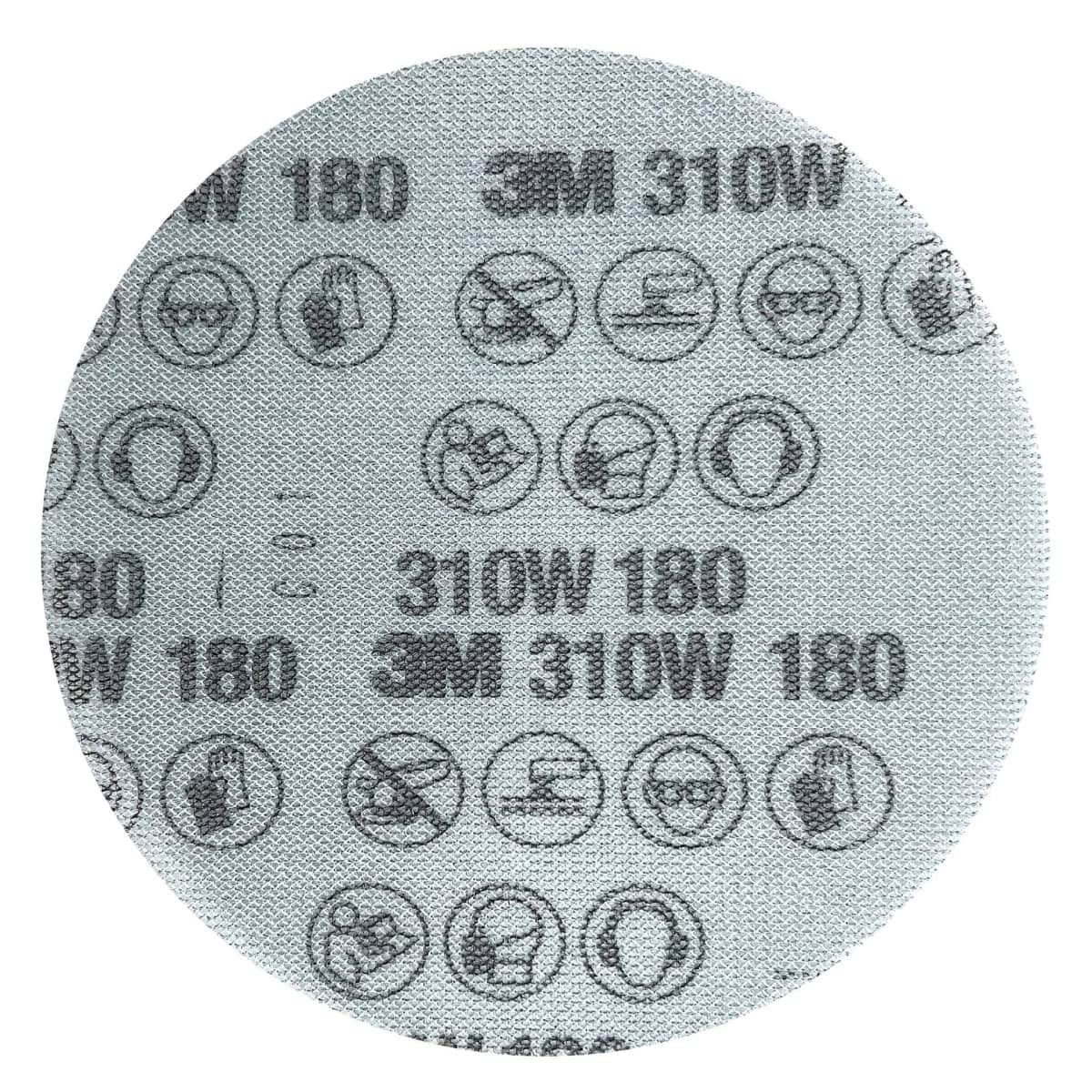 3M™ Xtract™ Cubitron™ II 310W 53382, Ø 150 mm, 180+, Ungelocht, 12.000 U/Min., Gitternetz, Kletthaftend, Schleifscheibe mit Präzisions-Keramikkorn