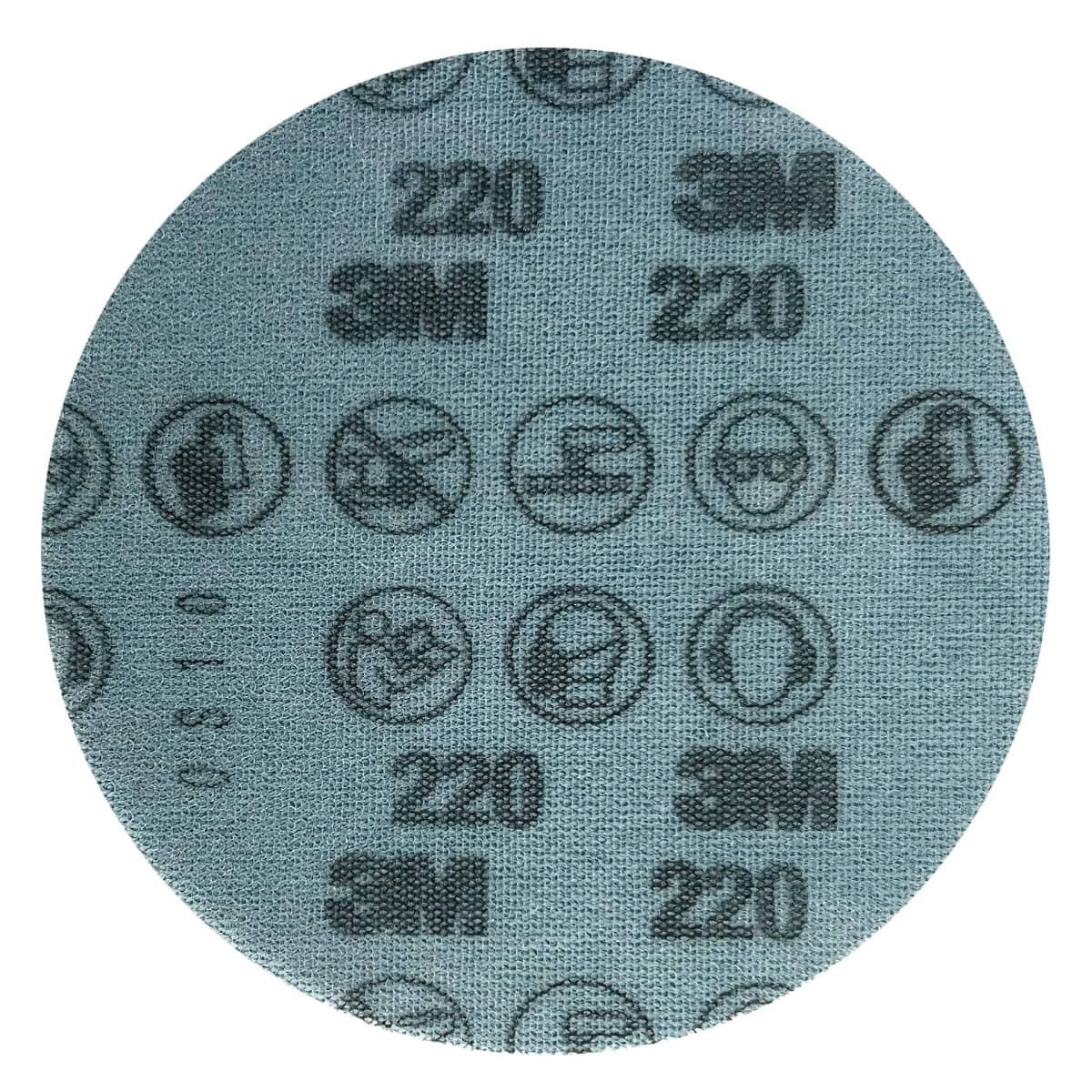 3M™ Xtract™ Cubitron™ II 310W 33721, Ø 200 mm, 220+, Ungelocht, 6.000 U/Min., Gitternetz, Kletthaftend, Schleifscheibe mit Präzisions-Keramikkorn