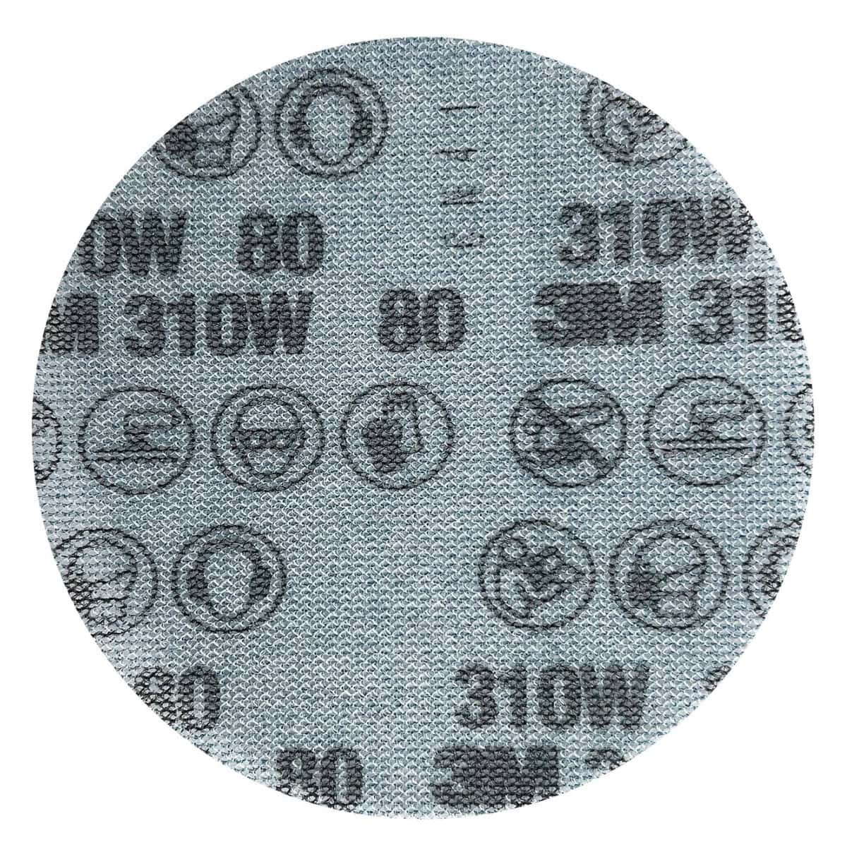 3M™ Xtract™ Cubitron™ II 310W 53612, Ø 125 mm, 80+, Ungelocht, 12.000 U/Min., Gitternetz, Kletthaftend, Schleifscheibe mit Präzisions-Keramikkorn
