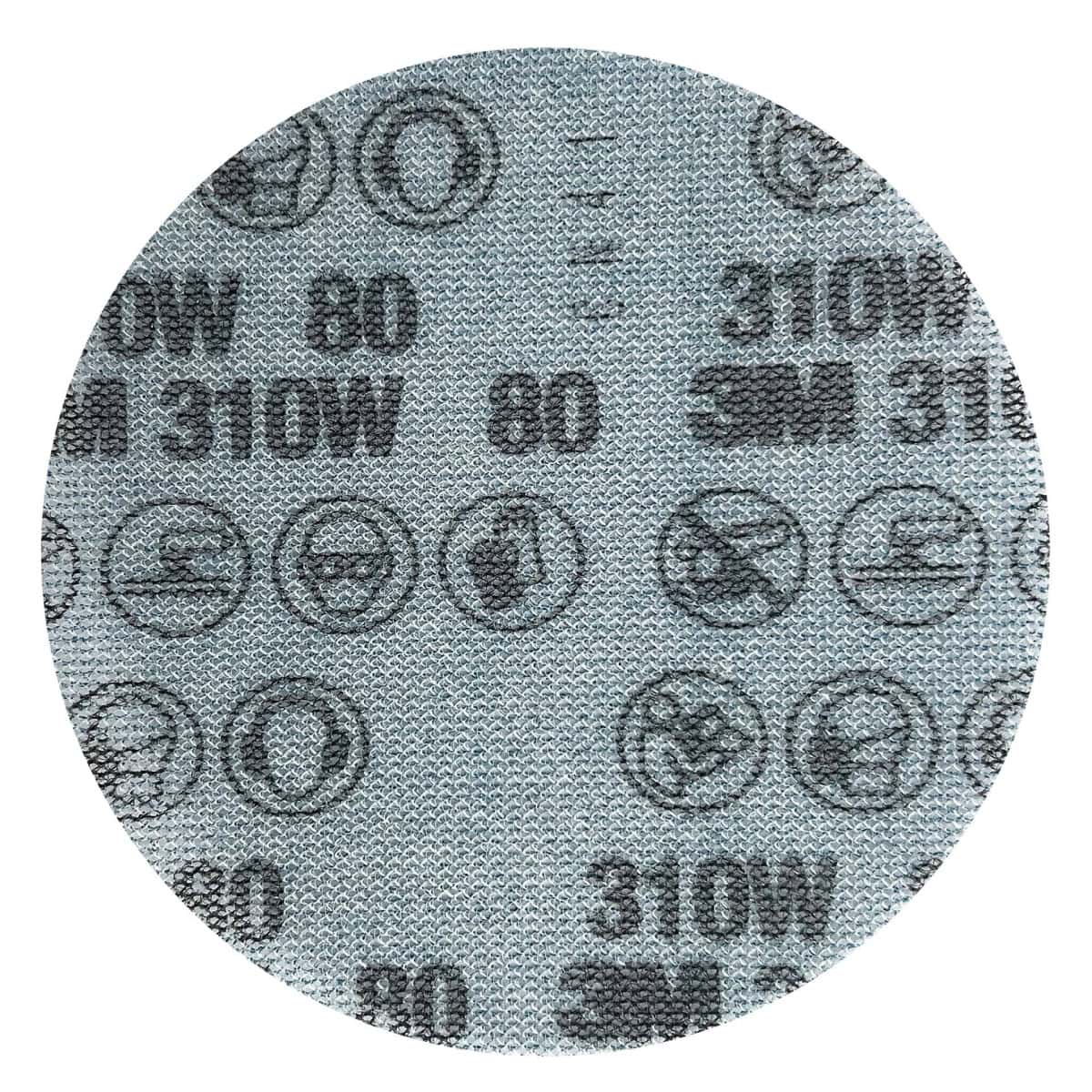 3M™ Xtract™ Cubitron™ II 310W 34055, Ø 200 mm, 80+, Ungelocht, 6.000 U/Min., Gitternetz, Kletthaftend, Schleifscheibe mit Präzisions-Keramikkorn