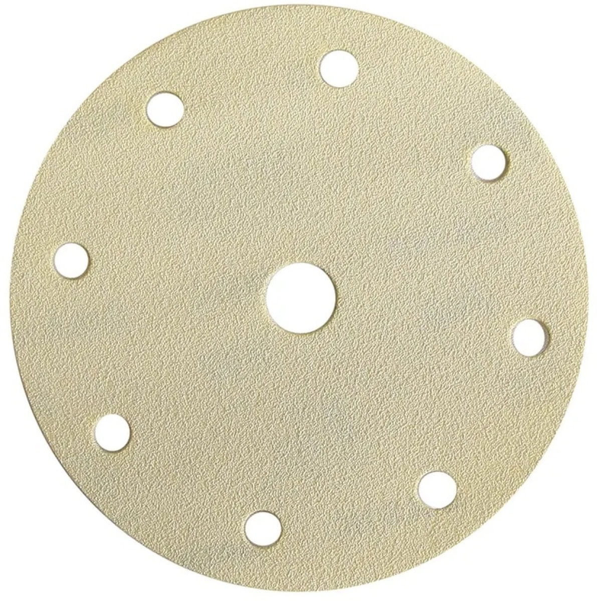 Mirka® Gold NC Schleifscheibe 3462609918, Ø 150 mm, P180, 9-fach gelocht, Kletthaftend, Aluminiumkorn, Für Aluminium und lackierte Aluminiumteile