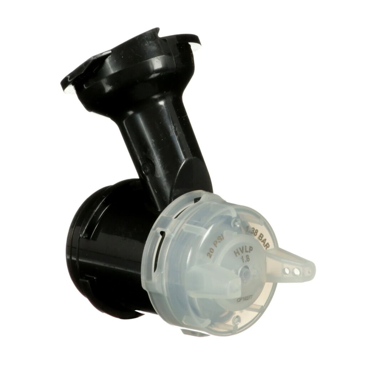 3M™ 26718, 1,8 mm, Klarer HVLP Hochleistungsdüsenkopf für Fließbecher, zum schnellen Austausch der Düsenköpfe