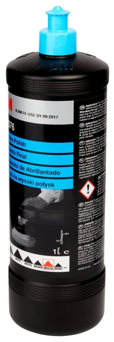 3M™ Perfect-It™ 09376, 1 Liter, Hochglanz Maschinenpolitur für 2K Klarlacke
