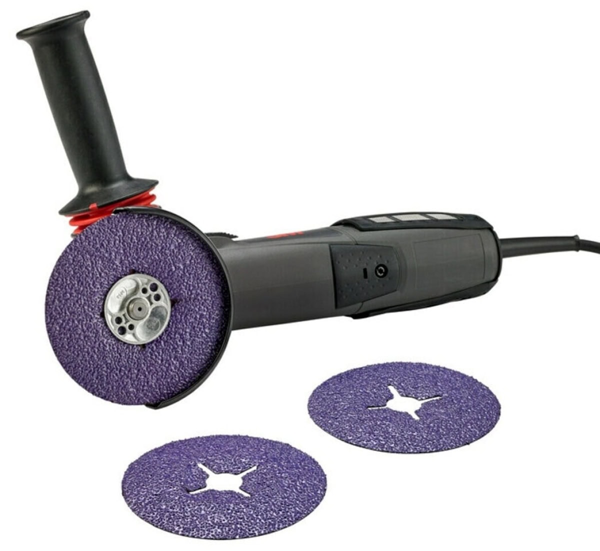 3M™ 14281-982CX-RGK, 115 mm, Variable Drehzahl, 3M™ Elektro-Winkelschleifer Abtragsschliff Set, Teile: [14281 + 07095]