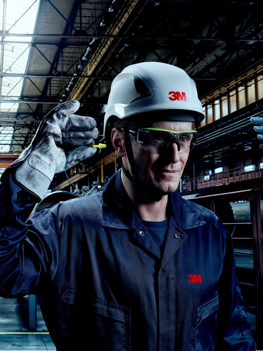 3M™ E-A-R™ Flexible Fit HA 328-1001, SNR = 35 dB, Gelb, Waschbar, Gehörschutzstöpsel mit Kordel