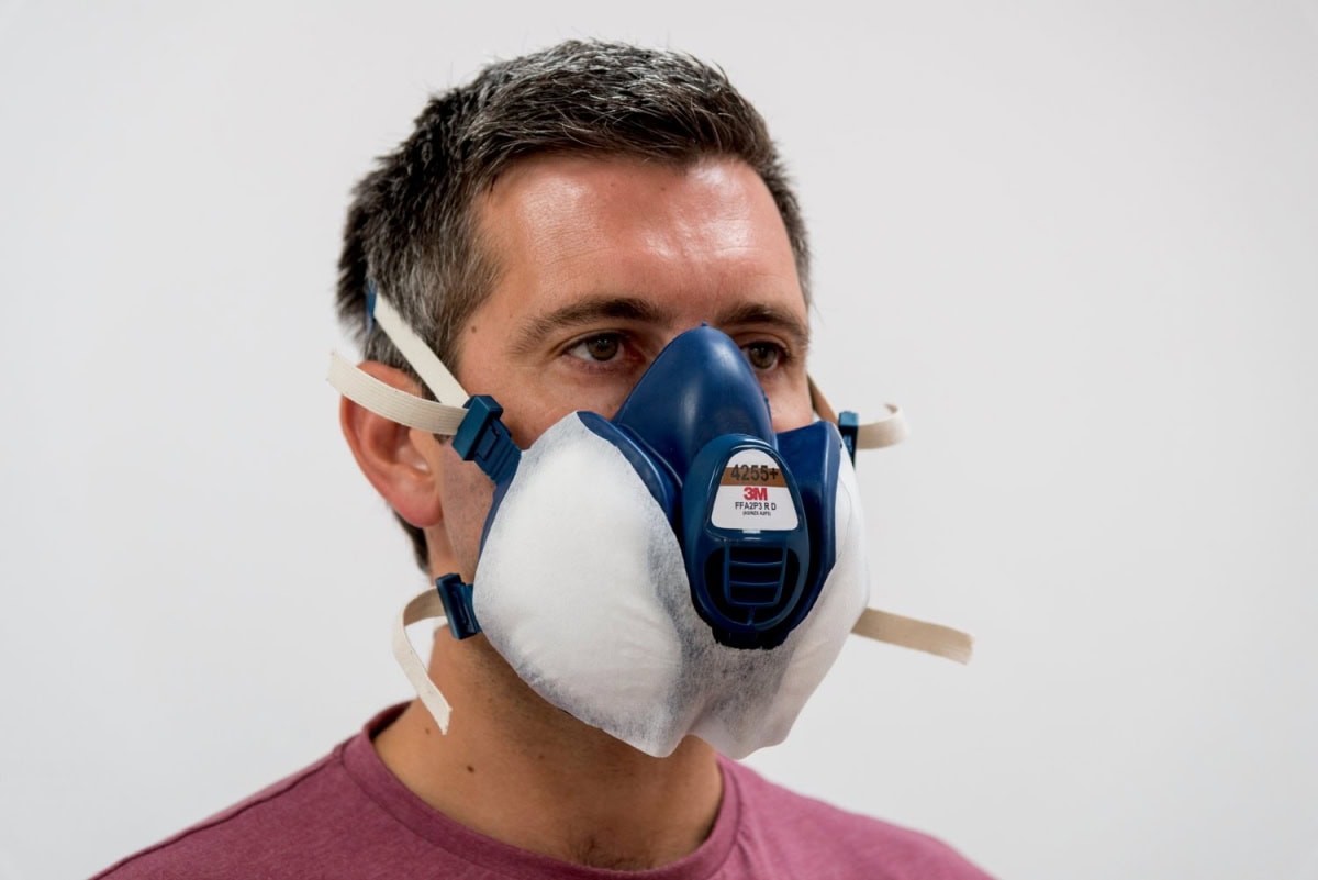 3M™ 400+, Partikelvorfilter für Halbmaske 4000+ Serie, 10 Stück pro Karton