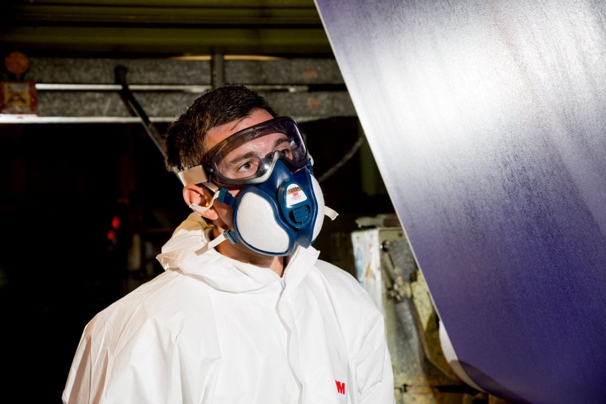 3M™ 4279C1N, Komplett Halbmaske 4279+, FFABEK1P3 R D, Wartungsfrei & Gebrauchsfertig, Einzelhandels Packung mit EAN Label
