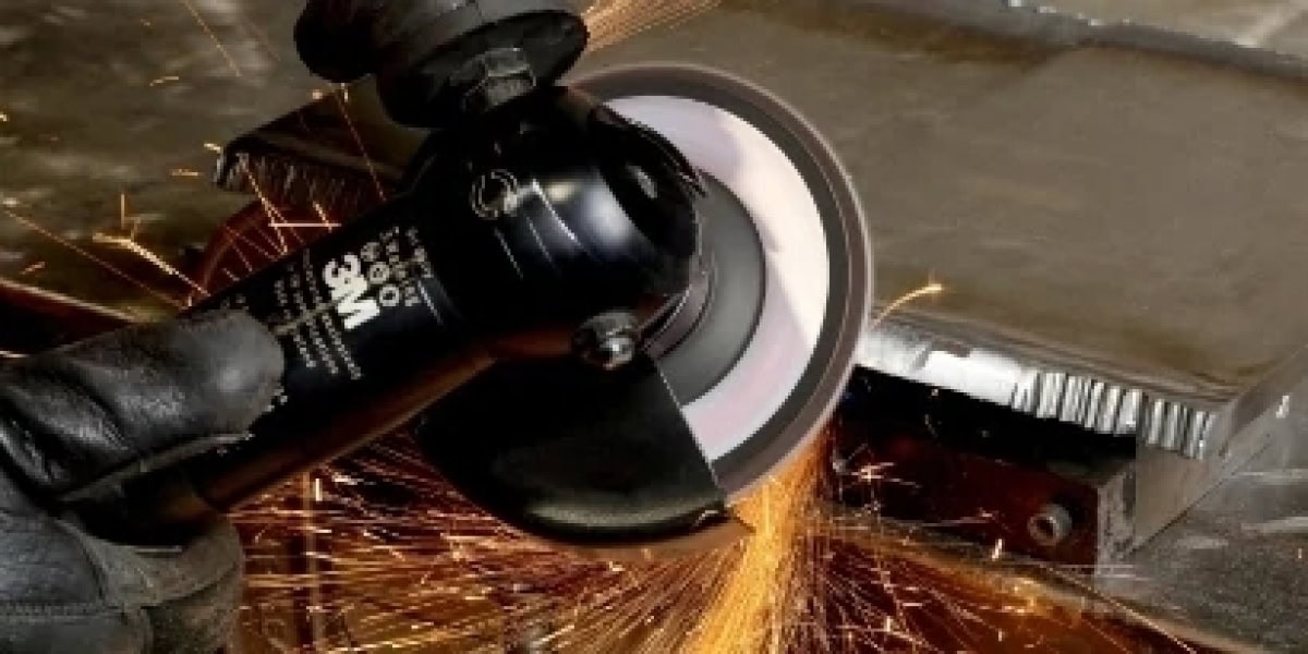 3M™ 769F 52016, Ø 180 mm x ø 22,23 mm, 80+, 8500 U./Min., Typ 27 Flach, Fächerschleifscheibe mit Präzisions-Zirkonkorund, Für Abtragsarbeiten