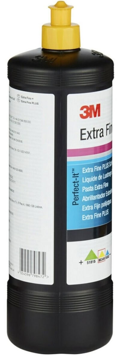 3M™ Perfect-It™ 80349, Extra Fine PLUS , 1 Liter, Hochglanz Maschinenpolitur für kratzfeste Klarlacke