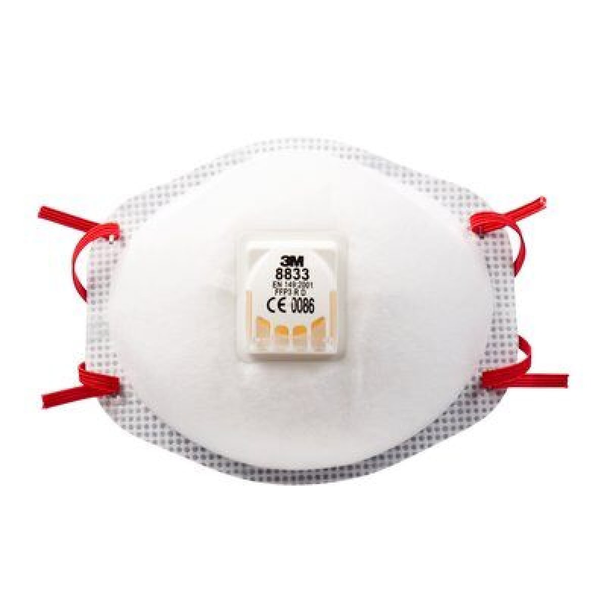 3M™ Atemschutzmaske 8833 FFP3 R D mit Cool Flow Ausatemventil, Industrievariante