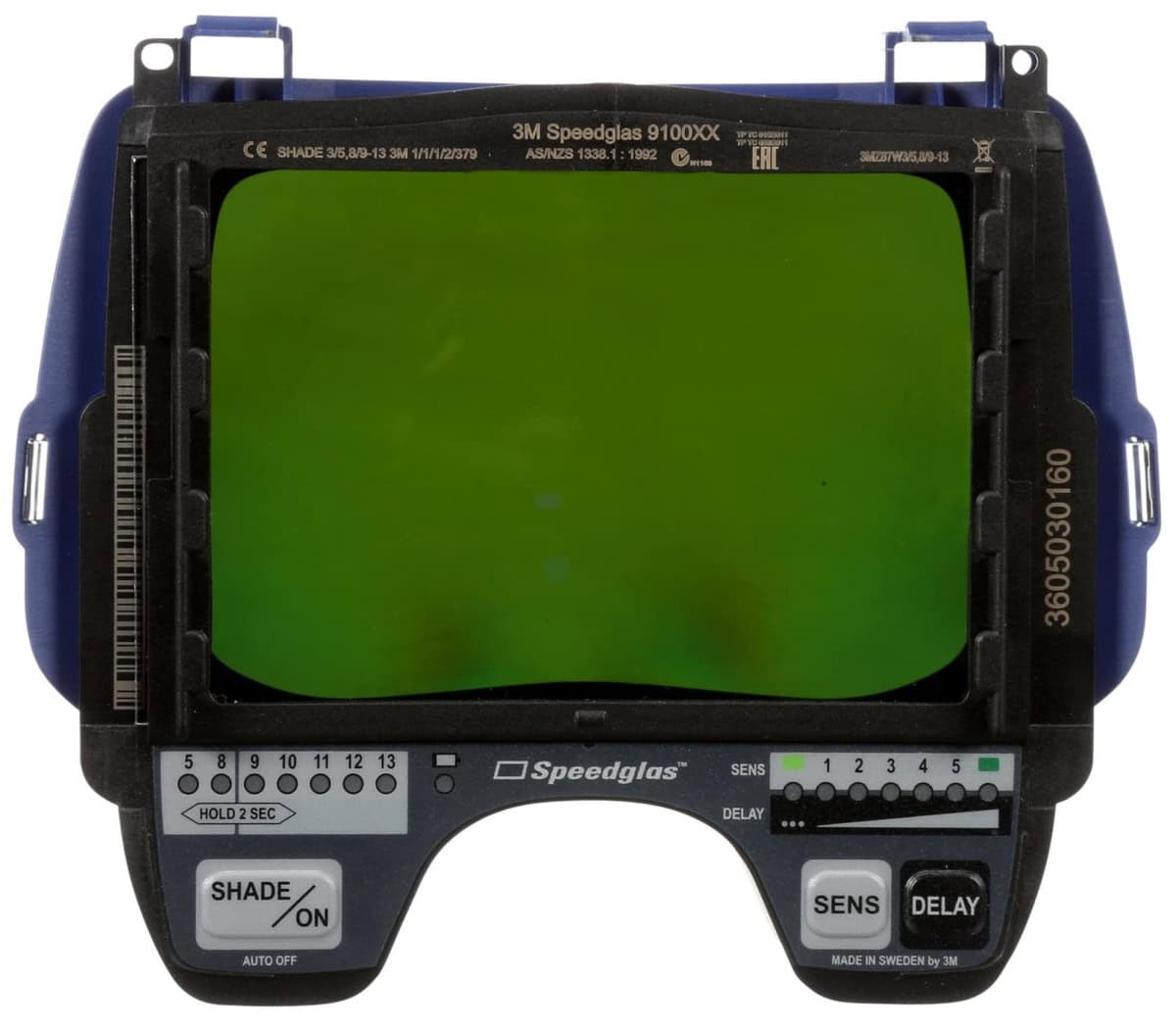 3M™ Speedglas™ 9100XX, H500025, Automatikschweißfilter, Für maximales Sichtfeld