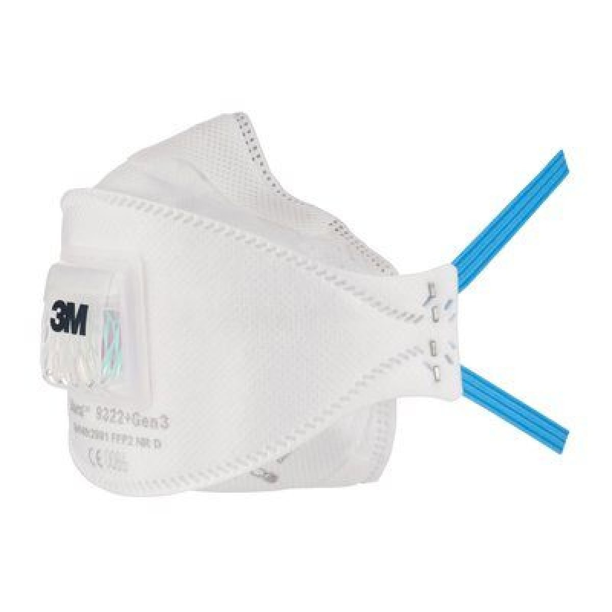 3M™ Aura™ Atemschutzmaske 9322+ FFP2 NR D mit Cool-Flow Ausatemventil