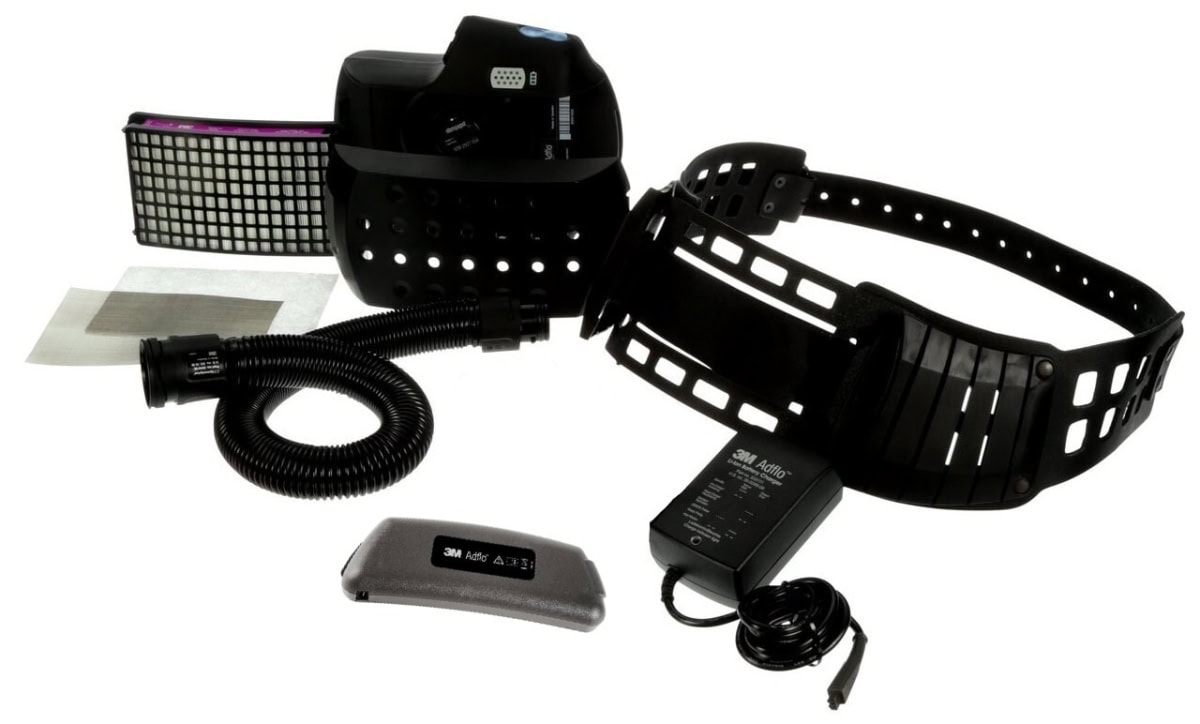 3M™ Adflo™ High-Altitude Gebläseeinheit H837730 Starterpaket mit Standardakku, TH2/TH3
