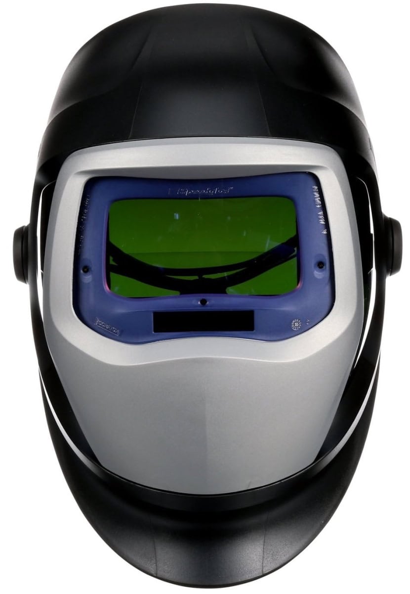 3M™ Speedglas™ 9100 Air mit Schweißfilter 9100X und Adflo™ Gebläseatemschutz, TH2, H567715, inkl. QRS-Luftschlauch und Tasche, Schweißmaske mit Kopfband; Teile: [H567700 + H500015]