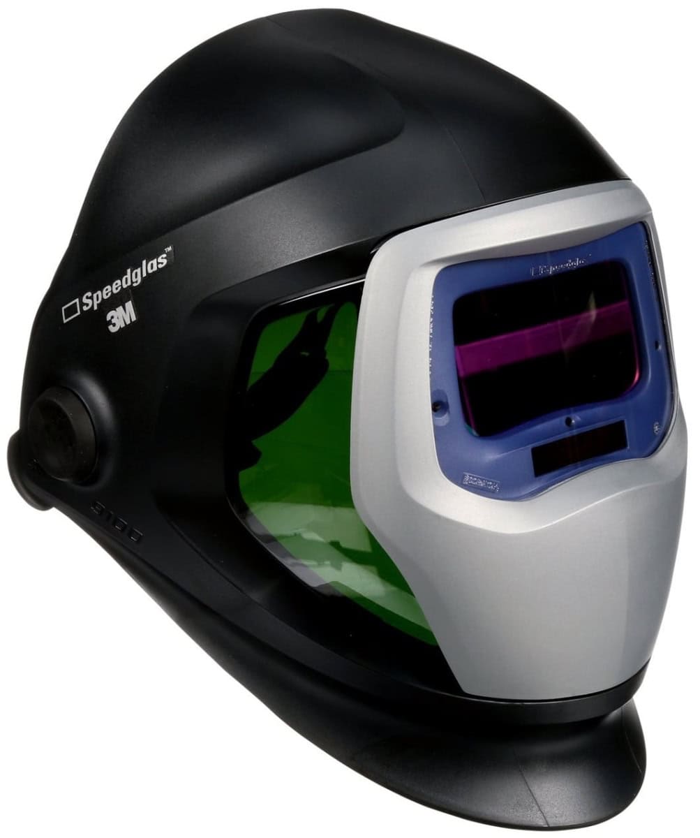3M™ Speedglas™ 9100 Air mit Schweißfilter 9100X und Adflo™ Gebläseatemschutz, TH2, H567715, inkl. QRS-Luftschlauch und Tasche, Schweißmaske mit Kopfband; Teile: [H567700 + H500015]