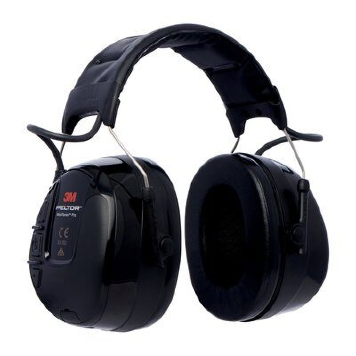 3M™ PELTOR™ WorkTunes™ Pro FM Radio HRXS220A, SNR = 32 dB, Schwarz, Kapselgehörschutz Radio mit Kopfbügel
