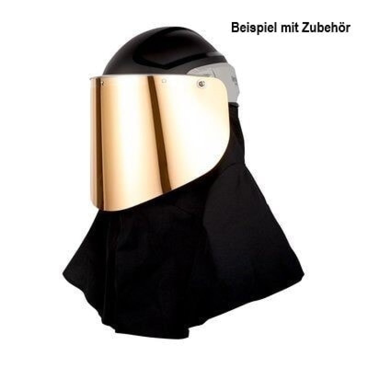 3M™ Versaflo™ M-407 Visierhelm, TH3, Klar, Feuerfeste Abdichtung, Polycarbonat Visier, Integralvisierhelm mit schwer entflammbarer Hals-, Schulterabdeckung & Gesichtsabdichtung