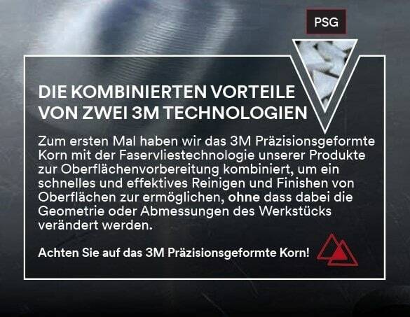 3M™ Scotch-Brite™ Roloc™ PN-DR PNDR4429, Ø 76 mm, K, Very fine, Blau, 20.000 U./Min., Präzisions-Vliesscheibe ohne Zentrierloch, Für Abtrags- und Finisharbeiten