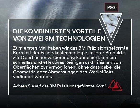 3M™ Scotch-Brite™ Roloc™ PN-DR PNDR4166, Ø 38 mm, K, Very fine, Blau, 30.000 U./Min., Präzisions-Vliesscheibe ohne Zentrierloch, Für Abtrags- und Finisharbeiten