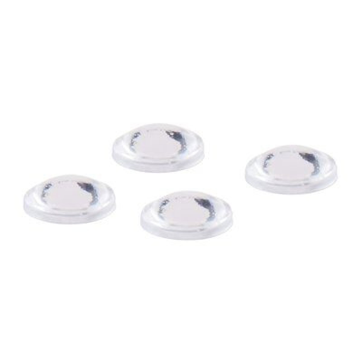 3M™ Bumpon™ SJ 5382 T, Ø 6,4 mm, H: 1,9 mm, 3000 Stück pro Karton, Transparent, Elastikpuffer mit A-20 Acrylat Klebstoff
