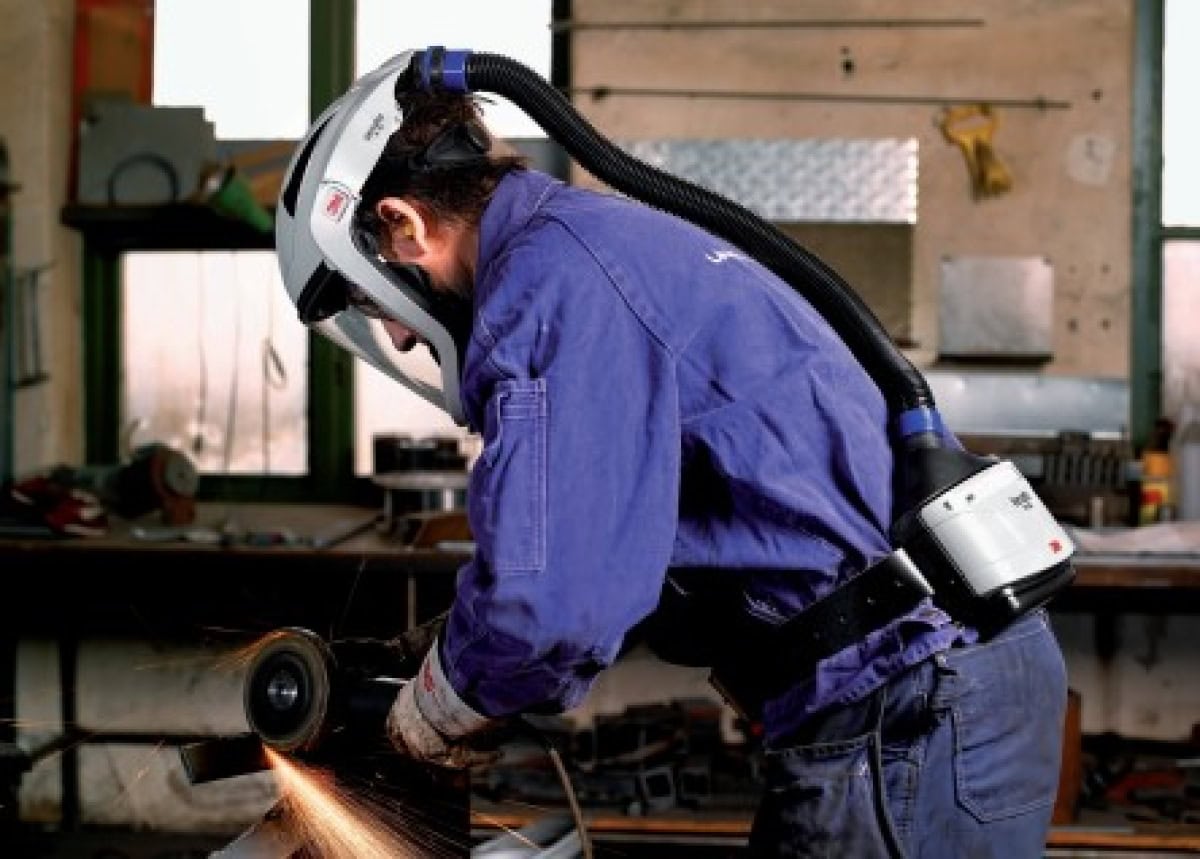 3M™ TR-300-LIK2, TH3, Partikelschutz, Versaflo™ Leicht-Industrie Gebläse Atemschutz Set, Teile: [TR-315+, M-207, H31P3AF]