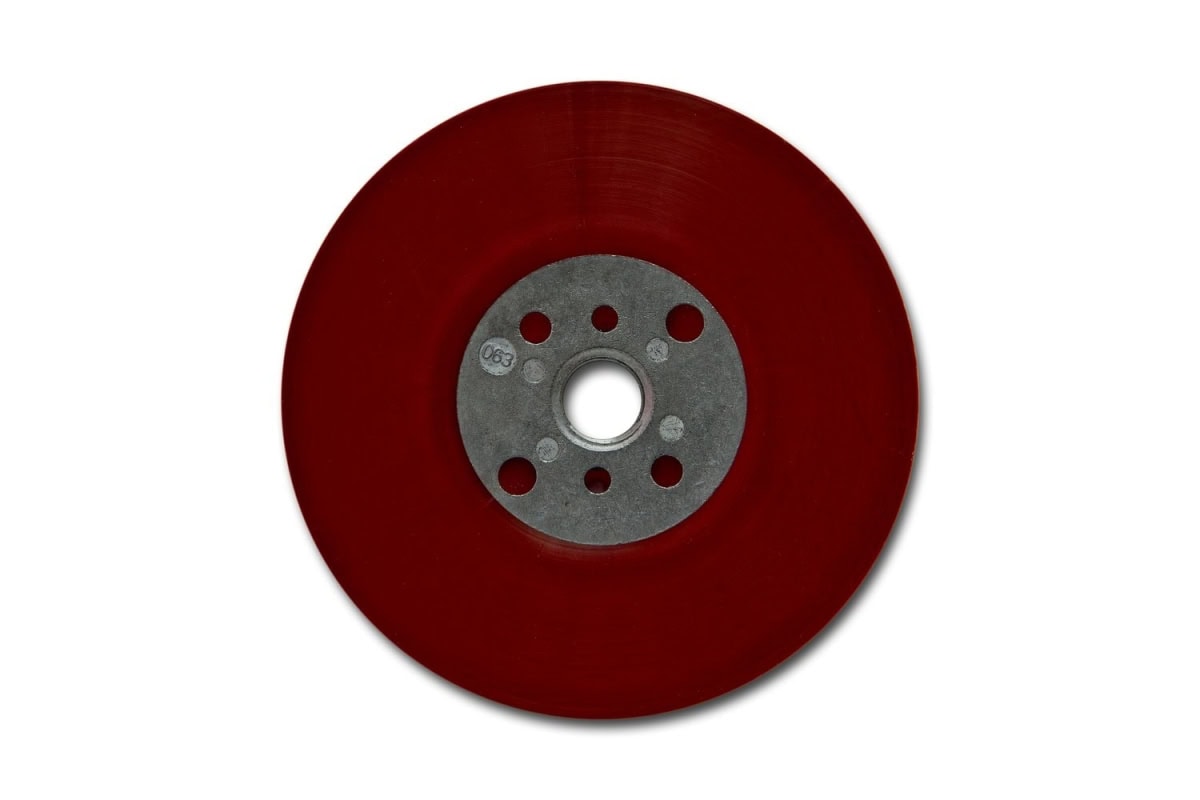 3M™ 64857, Ø 115 mm, M14 Gewinde, Flexibel, Glatt, Hochleistungs Fiberscheiben Stützteller, Verwendbar für alle Fiberscheiben
