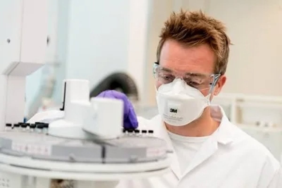 3M™ Aura™ Atemschutzmaske 9322+GEN3 FFP2 NR D mit Cool-Flow Ausatemventil, Industrievariante, Hygienisch einzelverpackt