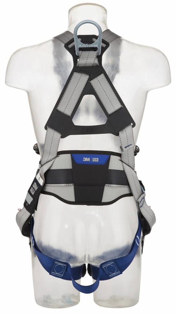 3M™ DBI-SALA® Auffang- und Positionierungsgurt XE50 1112714, Größe 1, Schnellverschluss, 2,53 Kg, Schwarz, X-förmiger Auffang- und Positionierungsgurt für komfortables Arbeiten in der Höhe