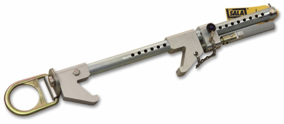 3M™ DBI-SALA® Festträgerklemme 2108413, Passend für Breite: 6,35 - 45,72 cm und Dicke:  3,81cm, 2,68 Kg, Temporärer Anschlagpunkt für Höhensicherungsgeräte auf Stahlträgern