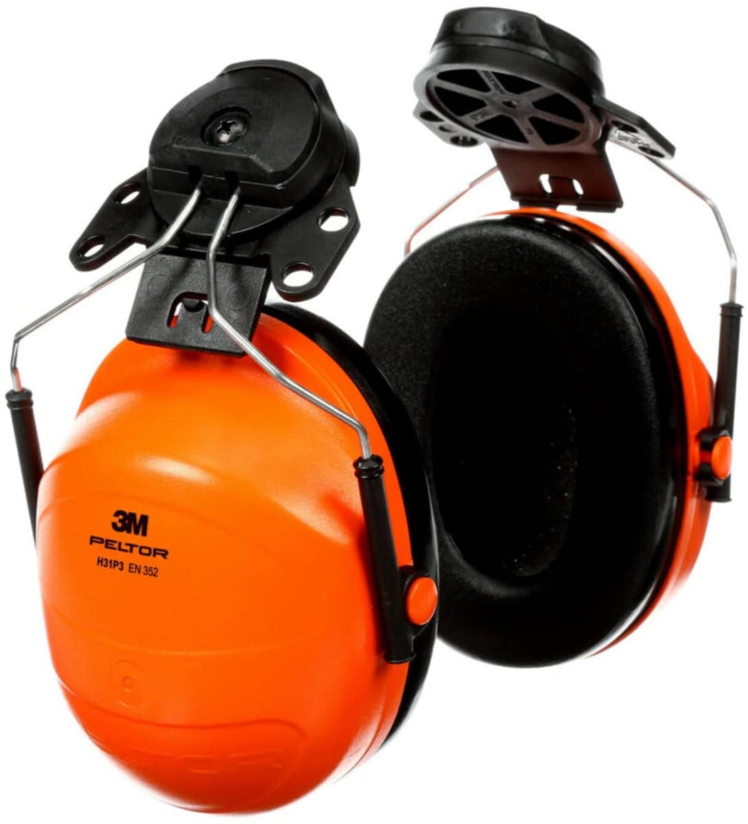 3M™ PELTOR™ H31P3AF, SNR = 28 dB, Orange, Helmkapselgehörschutz für Versaflo™ M-200 / M-300 / 3M™ Schutzhelme / G500 / Speedglas™ 9100 MP, Für sehr laute Arbeitsumgebungen