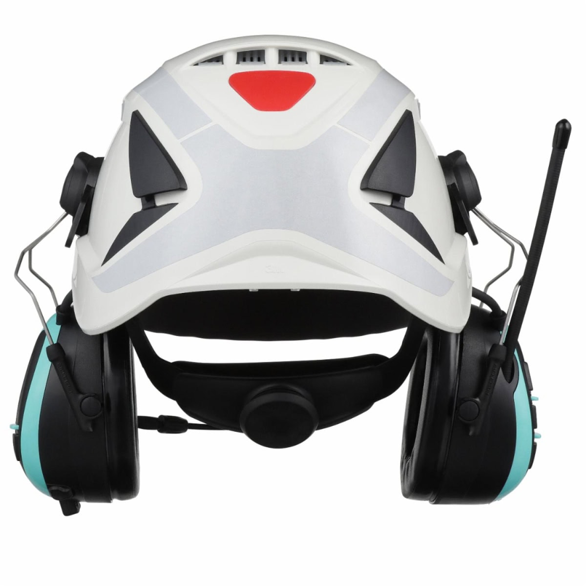 3M™ PELTOR™ WS™ ALERT™ Gehörschutz Radio Headset XP+ MRX21P3E2WS7, Helmbefestigung, SNR = 30,4 dB, Türkis / Schwarz, Elektronischer Kommunikations Kapselgehörschutz für den dauerhaften Einsatz