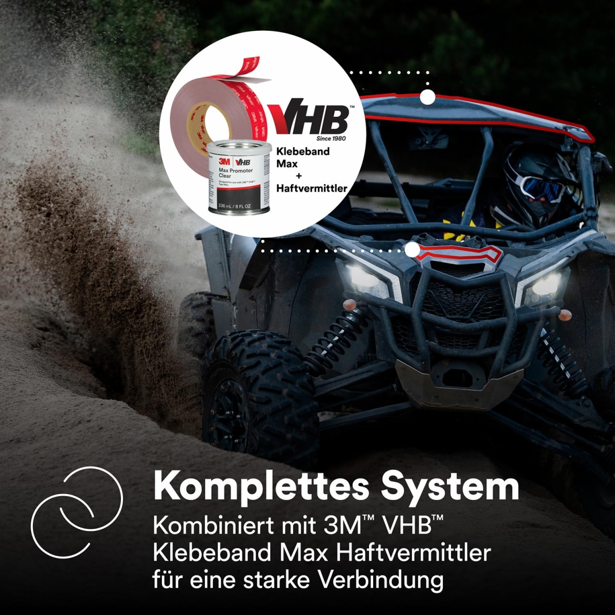3M™ VHB™ MAX Haftvermittler VHBMAX946, 946 ml, Transparent, Für VHB™ MAX Klebebänder zur Verbesserung der Klebeleistung