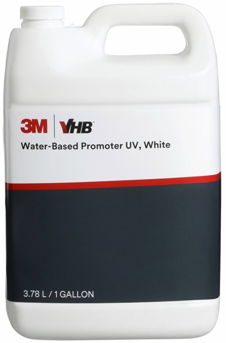 3M™ VHB™ Wasserbasierter Haftvermittler UV 9806UV3.785, 3,785 Liter, Weiß, Für bessere Haftung, Sicherheit und Nachhaltigkeit