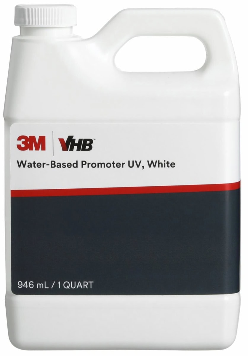 3M™ VHB™ Wasserbasierter Haftvermittler UV 9704UV946, 946 ml, Weiß, Für bessere Haftung, Sicherheit und Nachhaltigkeit