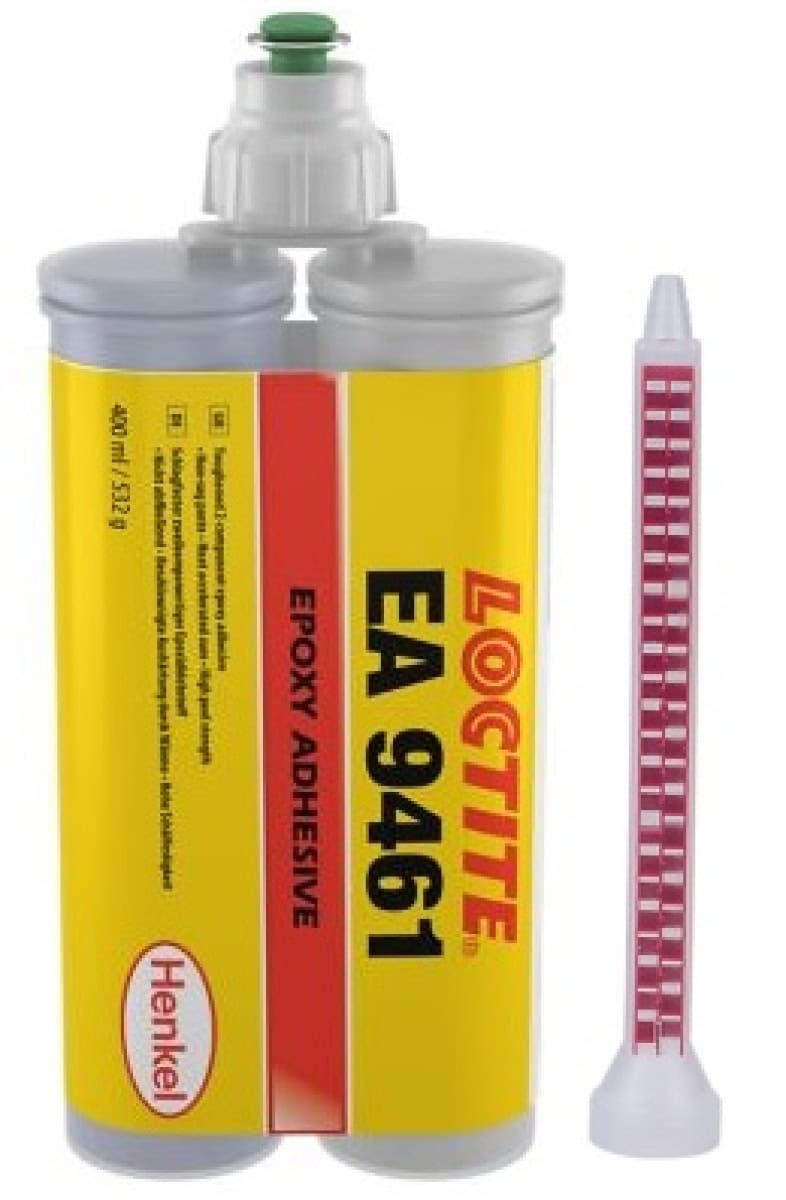Henkel™ Loctite® Epoxid Strukturklebstoff EA 9461, 400 ml, Grau, 1:1, Fest, 2K, 2061251, Für unterschiedlichen Werkstoffen