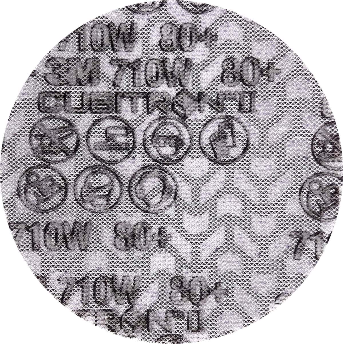 3M™ Xtract™ Cubitron™ II 710W 39334, Ø 125 mm, P80+, 12.000 U/Min., Gitternetz, Kletthaftend, Premium Schleifscheibe mit Präzisions-Keramikkorn