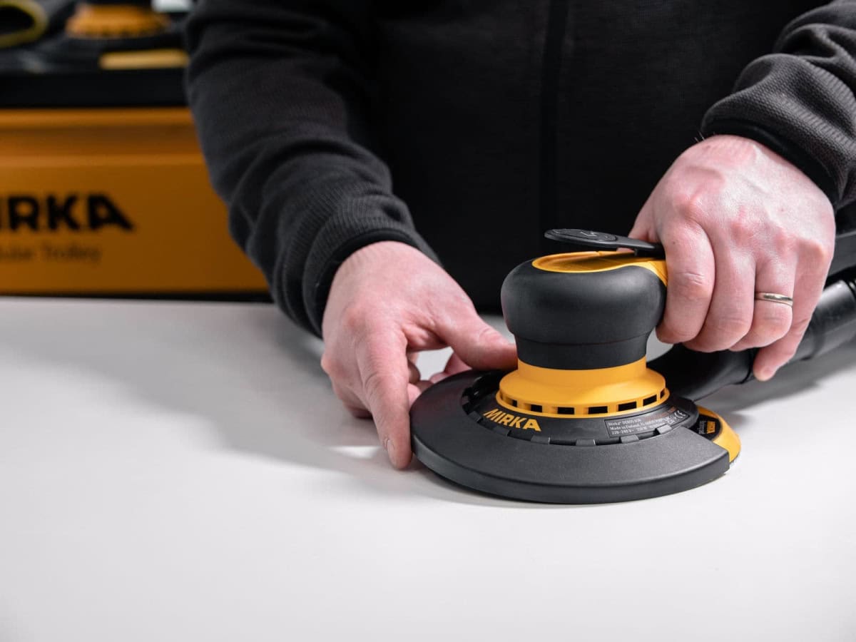 Mirka® Edge Protector für DEROS 8290125111, 125 mm, Für Mirka® DEROS / DEROS II Exzenterschleifer