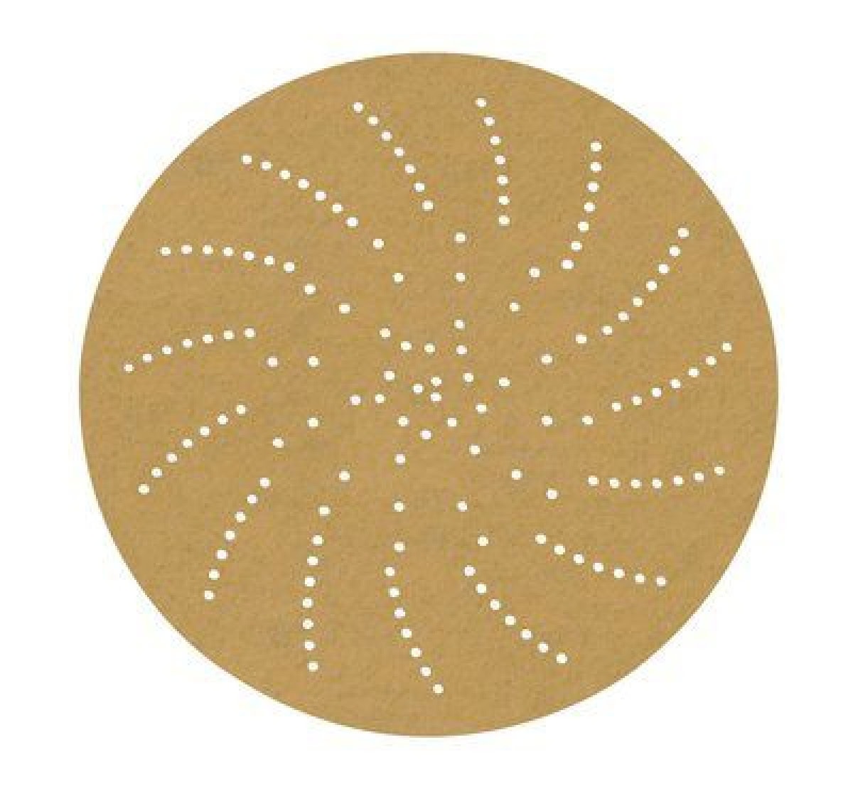 3M™ Xtract™ 236U 55507, Ø 150 mm, P100, Multilochung, Kletthaftend, 12.000 U/Min., Papierschleifscheibe mit Aluminiumkorn