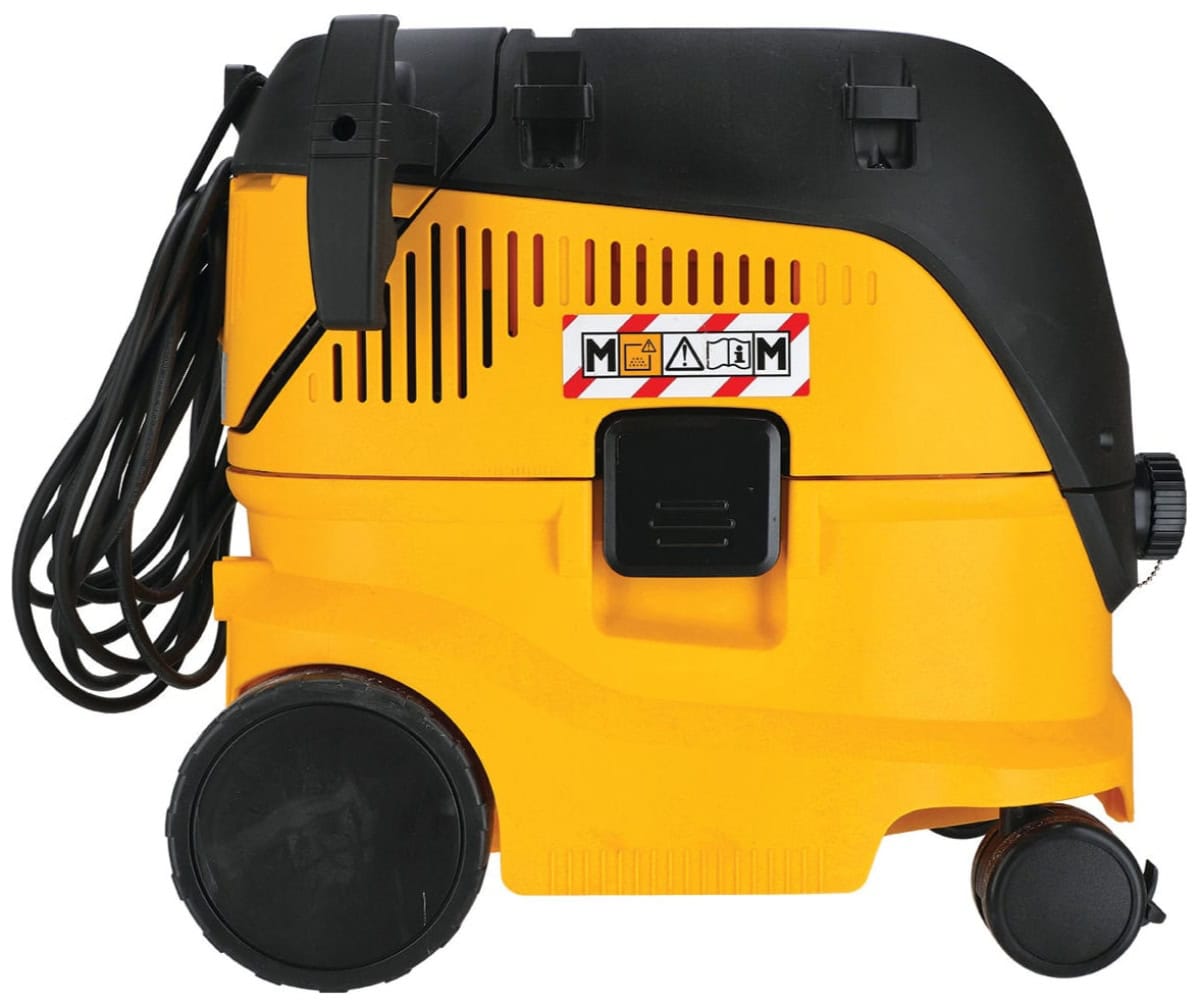 Mirka® Industrie Staubsauger 1230 M AFC 8999220111, 30 Liter, Nass & Trocken, 0,63 PS / 1200 Watt, 4.500 L/.Min., Staubklasse M, Anti Statisch (ESD), Automatische Filterreinigung, Auto Start, Für staubfreies Schleifen & Arbeiten am Arbeitsplatz